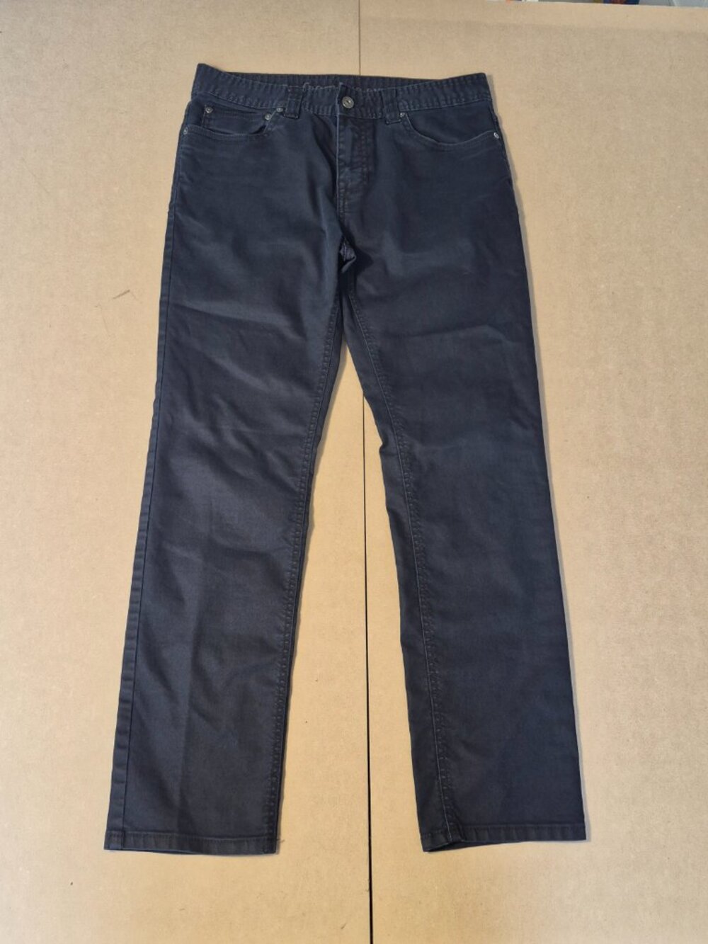 prAna Bridger Slim Jeans Mens 30x30 Gray Organic Cotton Stretch M4BD30315